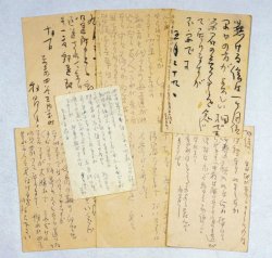 画像1: 牧野虎雄葉書７枚