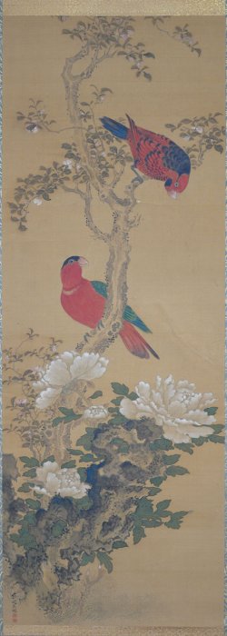 画像1: 宋紫岡画幅「花鳥図」