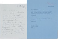 画像1: ユーディ・メニューイン書簡２通 Yehudi Menuhin: 2 autograph letters signed 