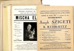 画像1: １９２０年代パリ　クラシックコンサートちらし６５枚