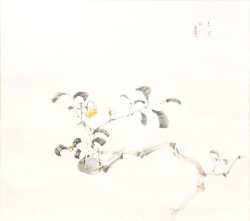 画像1: 西村五雲画幅「さゝ鳴」