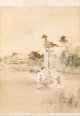 鏑木清方画幅「夏の朝」