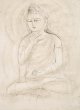 村上華岳画幅「観音」