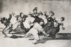 画像1: ゴヤ複製銅版画４点