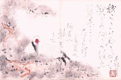 画像1: 斎藤茂吉・津田青楓・中川一政他寄書帖