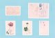 ラグーザ玉肉筆絵葉書３枚・書簡１通