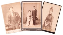 画像1: 益田太郎夫妻写真３枚