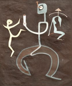 画像1: 菅野陽画額「無題」