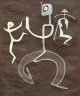 菅野陽画額「無題」