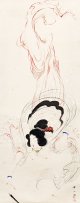 増原宗一画幅「天女図」