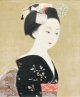 寺島紫明画額「舞妓」