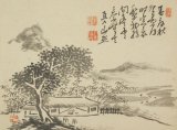 画像: 田能村直入山水画帖