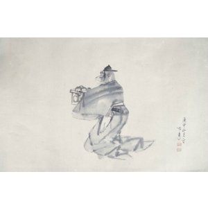 画像: 鈴木百年画まくり「猿」