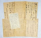 画像: 牧野虎雄葉書７枚