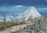 画像: 泥絵額「原」