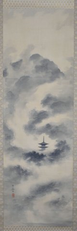 画像: 近藤浩一路画幅「東山雨余」