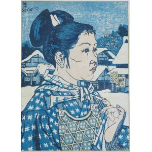 画像: 関野準一郎木版画