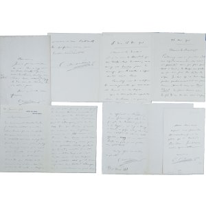画像: カミーユ・サン・サーンス書簡１５通 Saint-Saens, Camille:15 autograph letters signed
