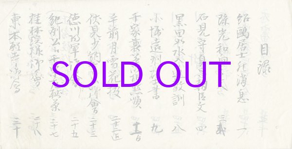 画像1: 紹鴎居士消息他茶書抜書　写本