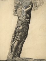 画像: エルンスト・フックス銅版画額「ダフネ」