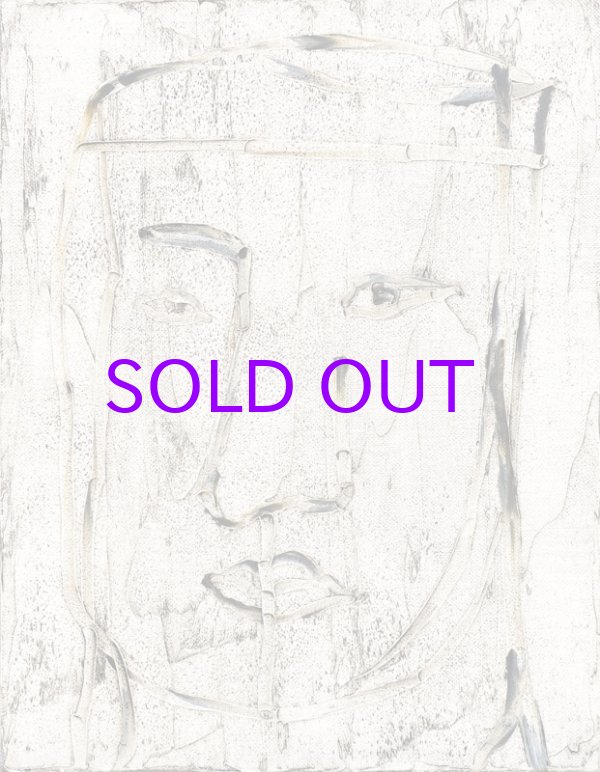 画像1: 緑川俊一油彩額「顔」