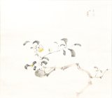 画像: 西村五雲画幅「さゝ鳴」