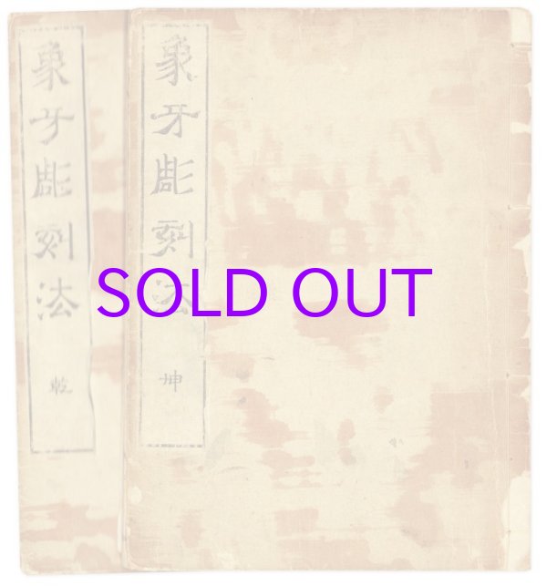 画像1: 象牙彫刻法　２冊揃