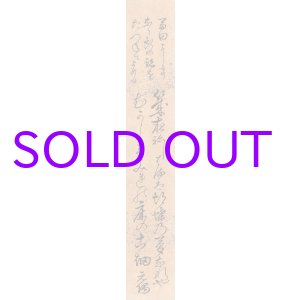 画像: 福原越後短冊「幾夜・・・」