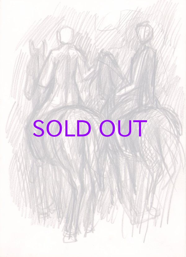 画像1: 海老原喜之助素描・カット４点