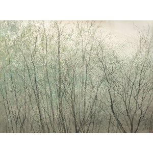 画像: 船田玉樹画額「樹林」