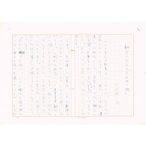 画像: 紀田順一郎草稿「翻訳における”吉田健一調”」