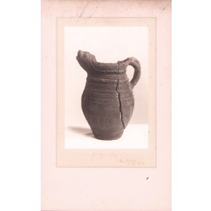 画像: 国後嶋泊村ポンキナシリ竪穴式出土ノ土器写真