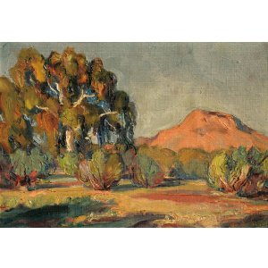 画像: フローレンス・ブロードハート画額「風景」