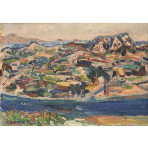 画像: 小林和作画額「尾道風景」