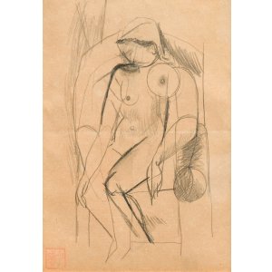 画像: 今西中通画額「裸婦」