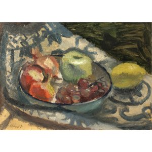 画像: 松下春雄画額「静物」