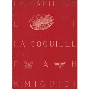 画像: 蝶と貝殻