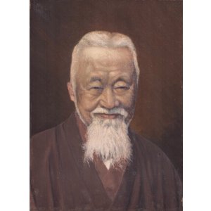 画像: 益田孝油彩肖像画２枚