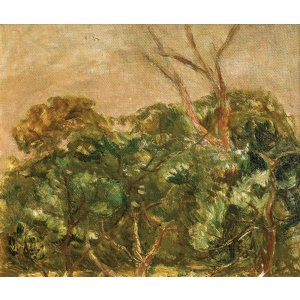 画像: 木村荘八画額「和田本町内縁」