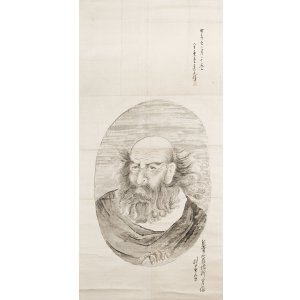 画像: 渡辺崋山旧蔵「ヒポクラテス像」模写作品