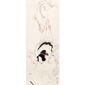 画像: 増原宗一画幅「天女図」
