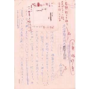 画像: 森田恒友草稿「近代仏蘭西絵画の中より」