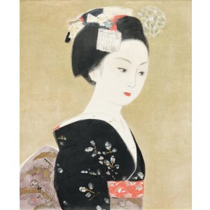 画像: 寺島紫明画額「舞妓」