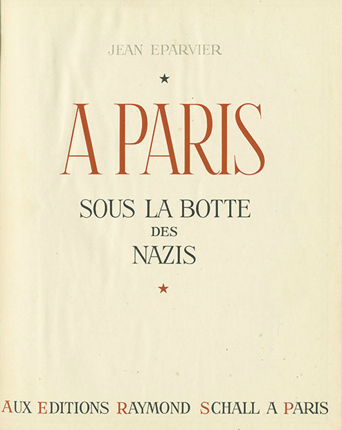 画像: パリ　ナチスの下で