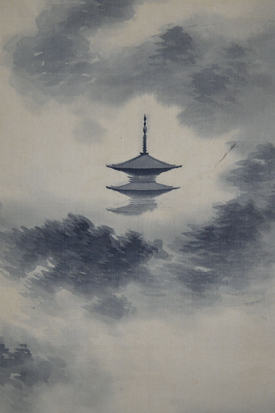 画像: 近藤浩一路画幅「東山雨余」