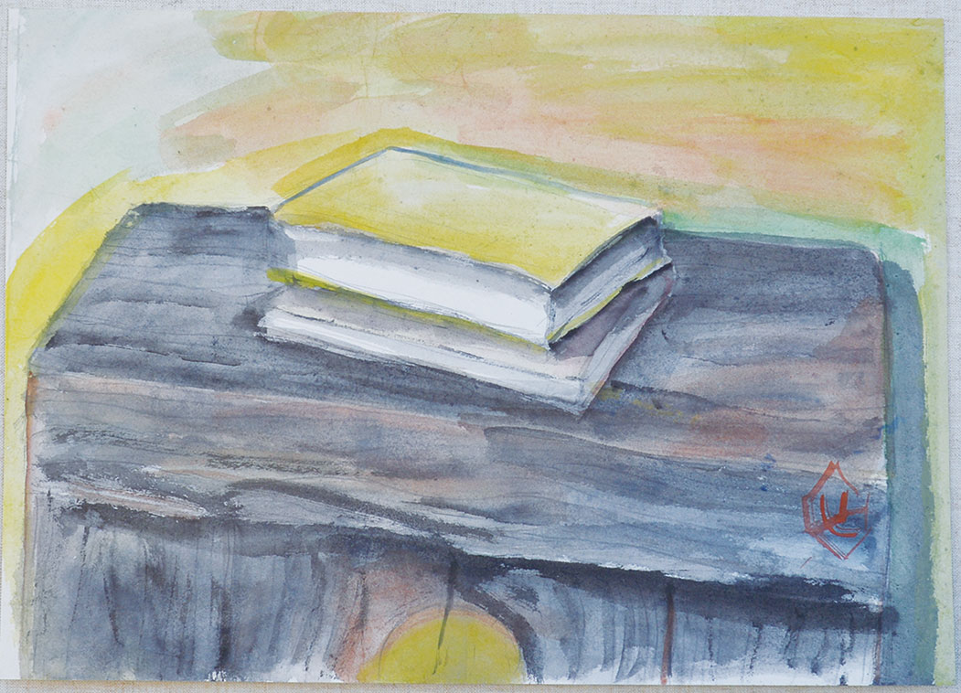 画像1: 芹沢銈介画額「古洋書」