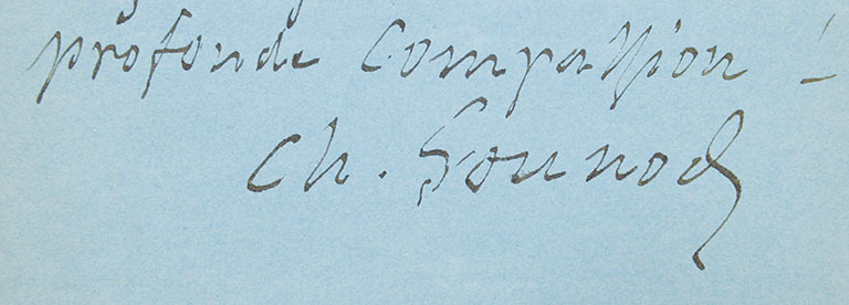 画像: シャルル・グノー書簡２７通＋ポートレート１枚 Gounod, Charles Francois:19 autograph letters signed and 1 portrait