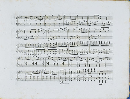 画像: 楽譜　ウェーバー作曲「オイリアンテ」 Score for Euryanthe, composed by Weber