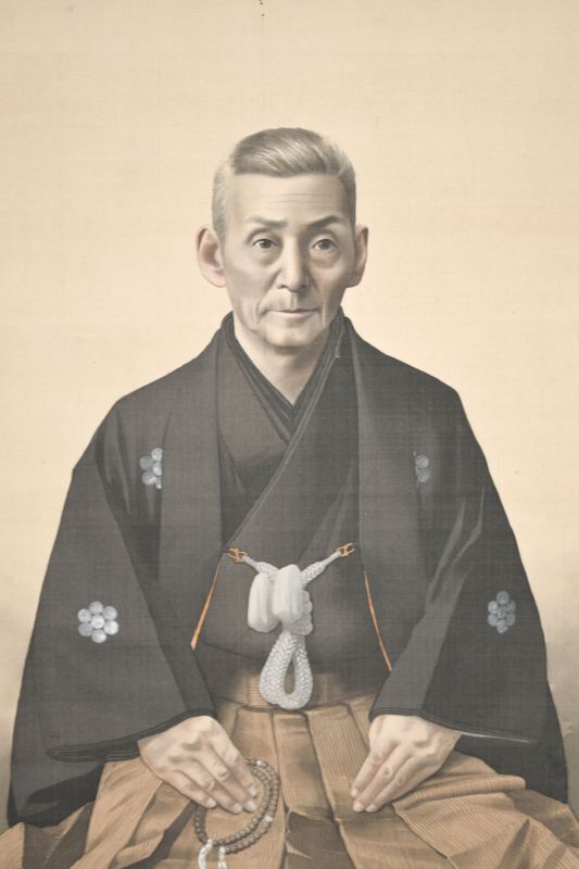 画像: 高橋勝蔵画幅「松井米三郎像」