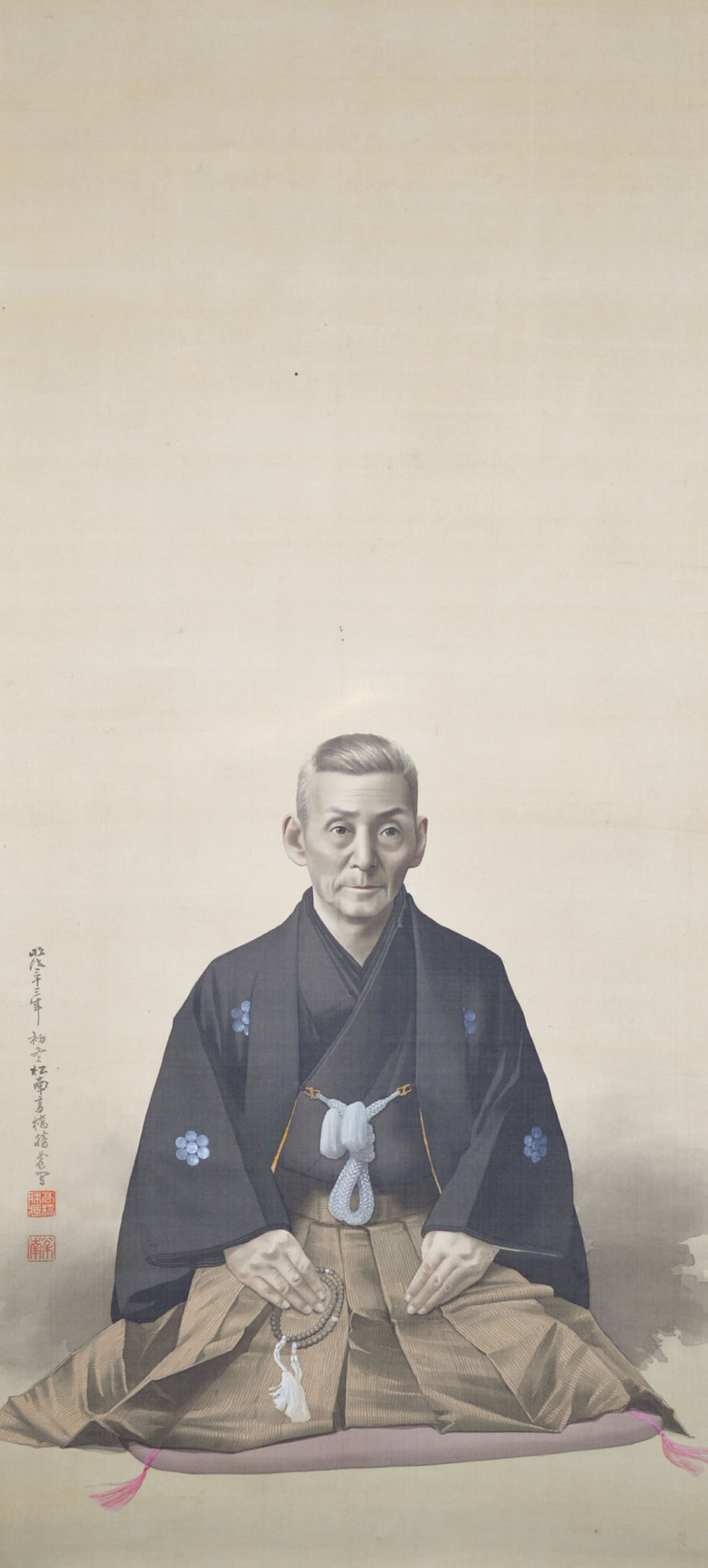 画像1: 高橋勝蔵画幅「松井米三郎像」